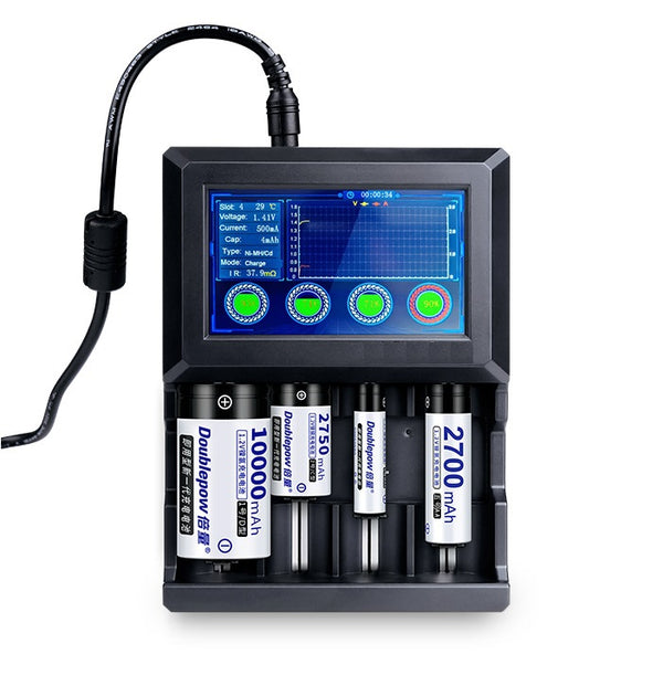 AA/AAA/9V/D/C Universal Battery Charger for Ni-Cd Ni-MH Cells