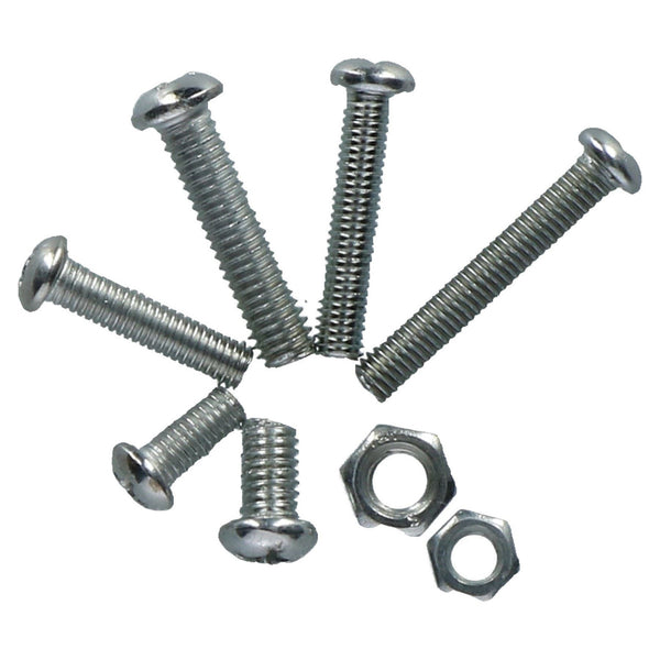 Stainless Steel Allen Socket Head Nut-Bolt-Washer Set [Pack of 10]