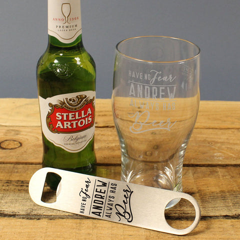 Have No Fear Personalised Stella Gift Set 