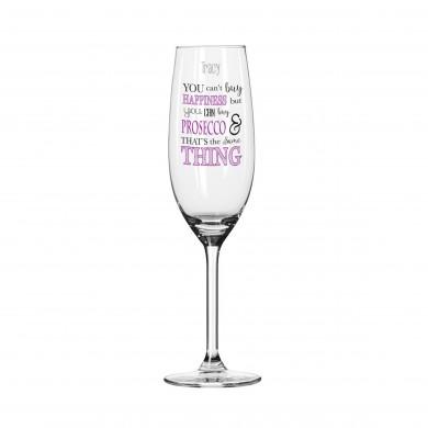 Can't Buy Happiness... Prosecco Glass