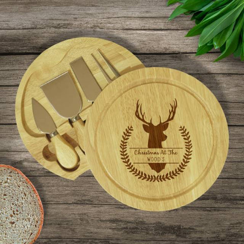 Christmas Personalised Cheese Board