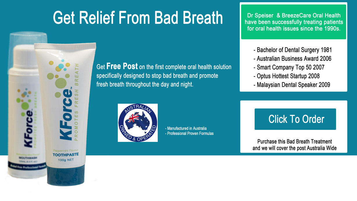 KForce Bad Breath Solution with Free Post