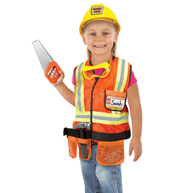 melissa and doug construction worker set