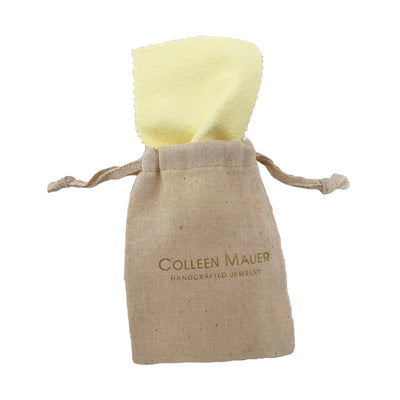 Signature Pouch & Shiny Finishing Cloth | Colleen Mauer Designs