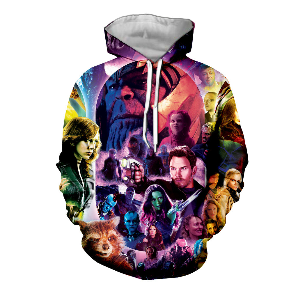 thanos 3d hoodie