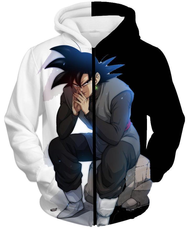 goku black hoodie