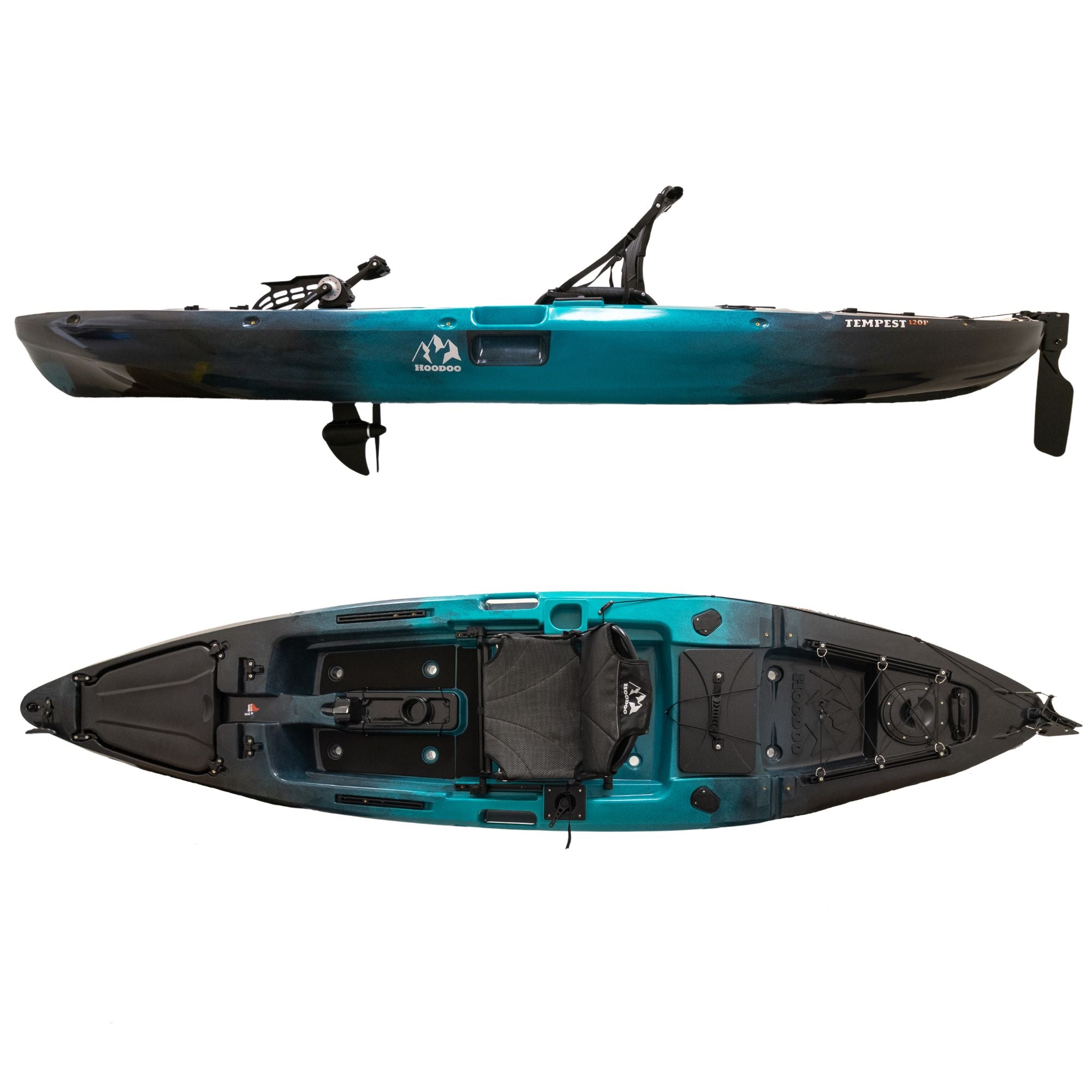 Hoodoo Sports 46-Pound Thrust Electric Kayak Trolling Motor