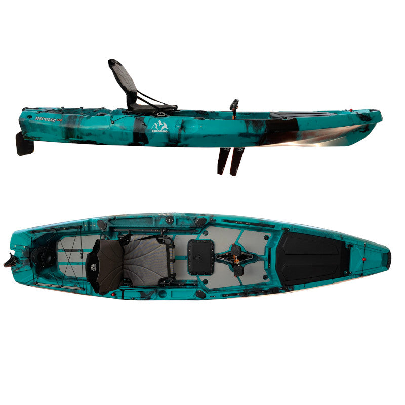 Hoodoo Stingray 130S - Deluxe Fishing Kayak