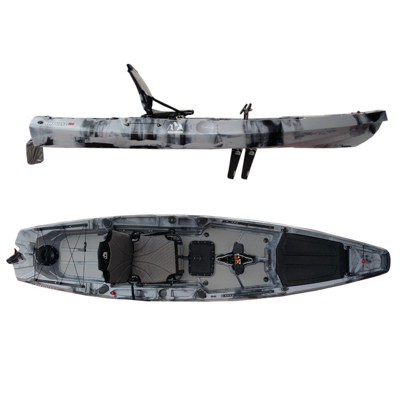 Hoodoo Stingray 130S - Deluxe Fishing Kayak