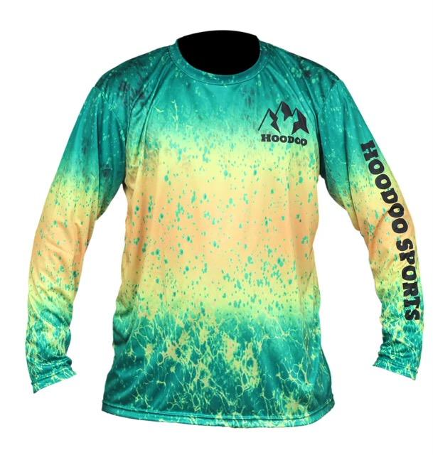 Evenement Collega Wiskunde Hoodoo Sun-Tek UV Protection Long Sleeve Fishing Shirt - Hoodoo Sports