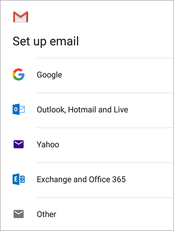 How to configure exchange email on Android