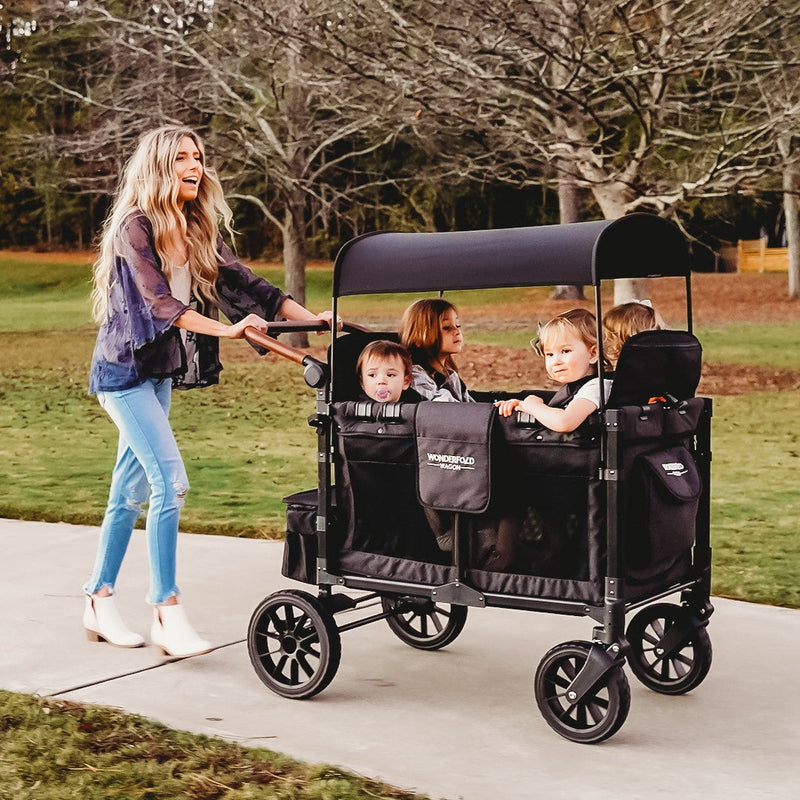 WonderFold W4 Luxe Multifunctional Baby Stroller Wagon (4 Seater