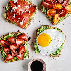 Avocado Toast with Balsamic Vinegar Drizzle