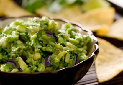 Balsamic Roasted Onion Guacamole