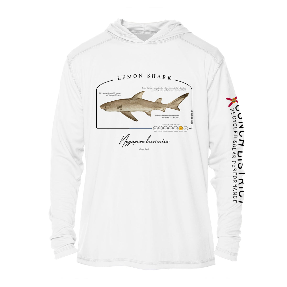 Lemon Shark Conservation Status UPF 50+ Sun Protection Shirt Toddler & –  Conch District