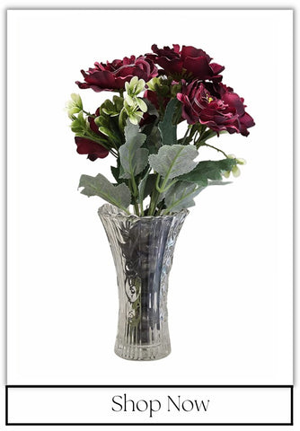 Artificial rose flower bunch