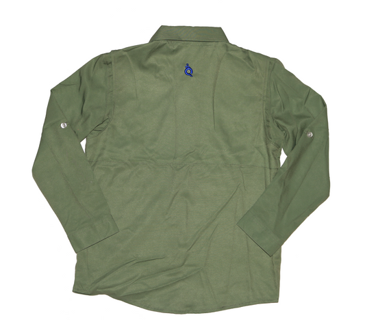 Buy Sage Shirt Green Stripe by Amaya online - Augustine