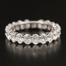 Load image into Gallery viewer, OVAL DIAMOND ETERNITY BAND