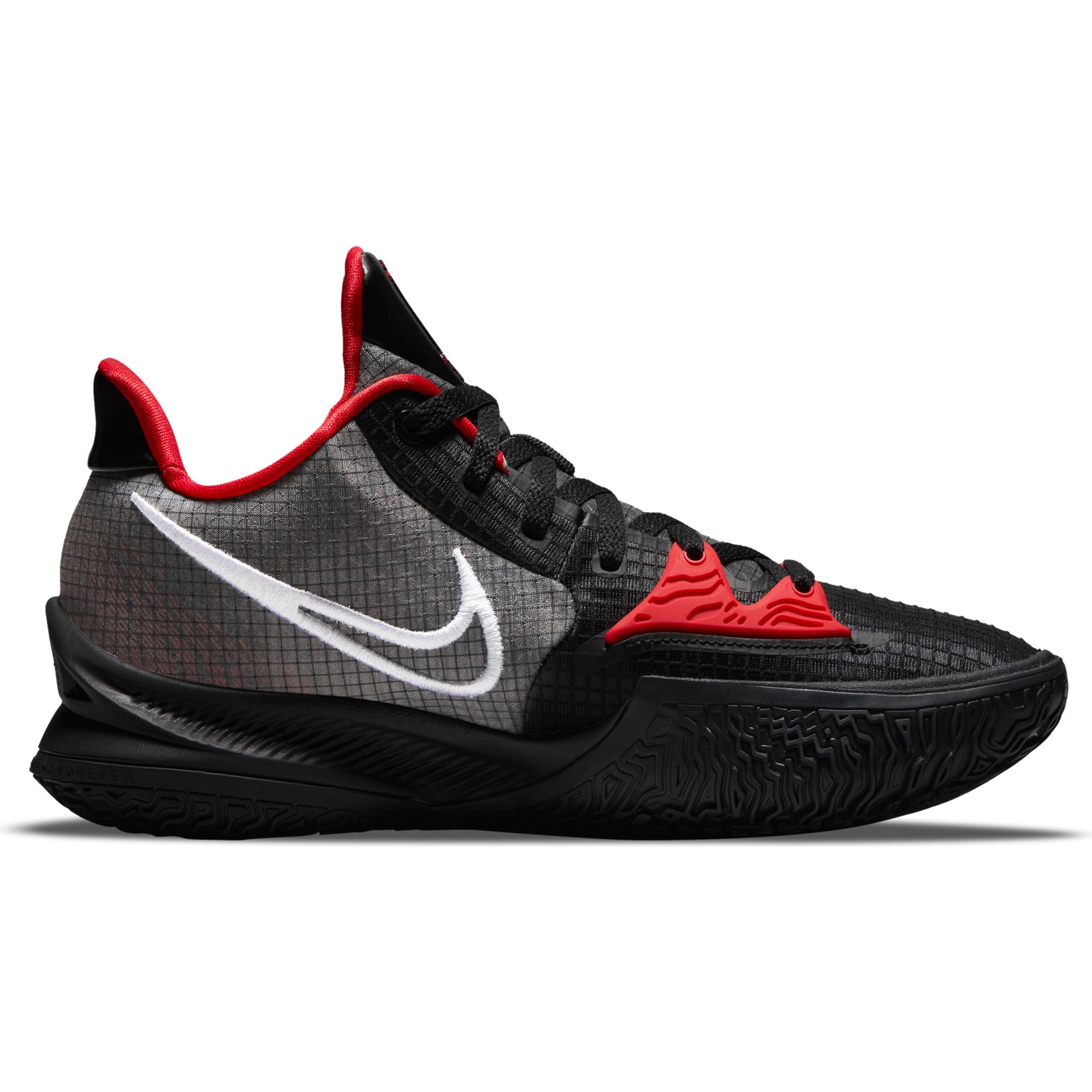 Nike Kyrie Low 4 Basketball Shoe - Black/University Red/White – SwiSh ...