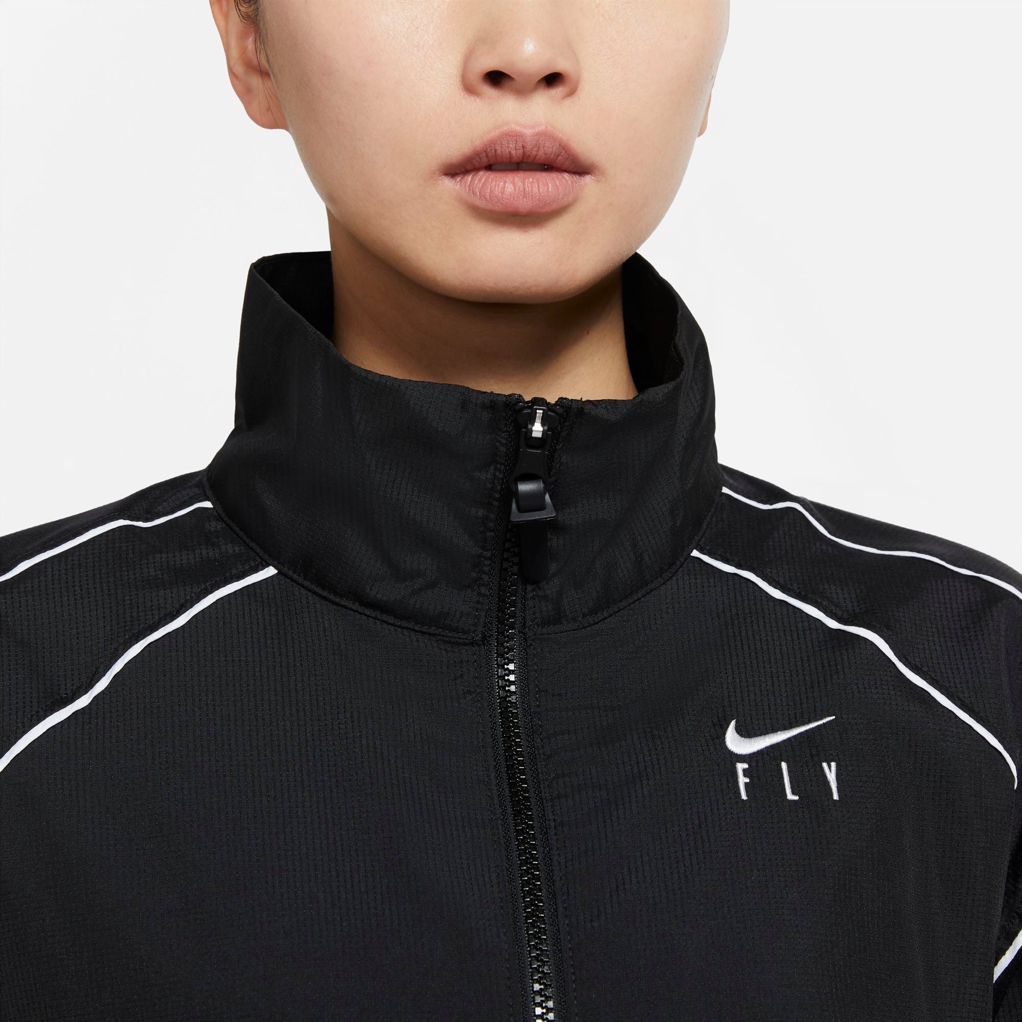 Nike Womens Basketball Fly Jacket - Black/White – SwiSh basketball
