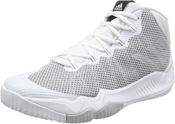 Adidas Crazy Hustle Basketball Boot/Shoe - White/Silver Grey/Grey – SwiSh  basketball
