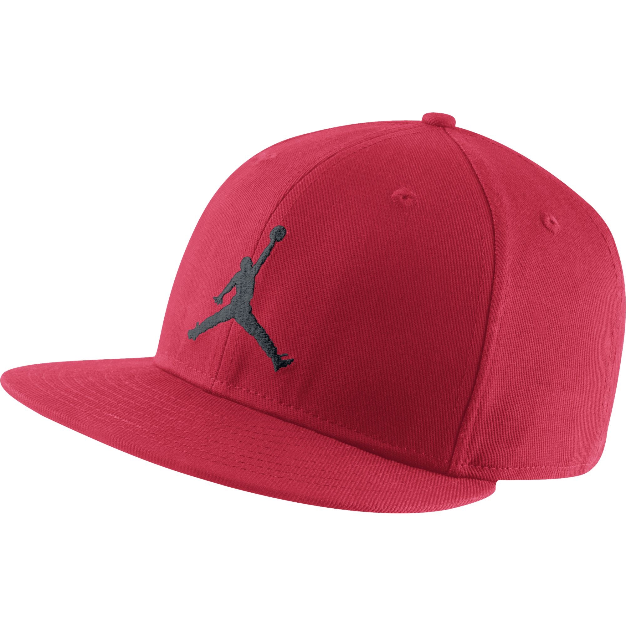 red nike fitted hat