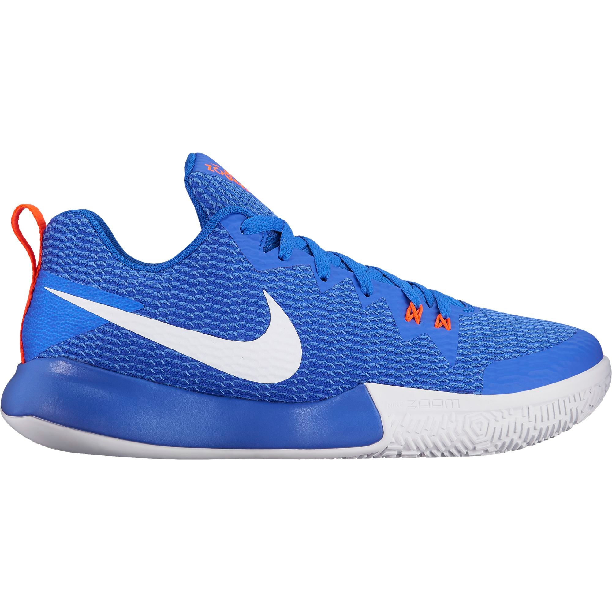 nike basketball blue shoes