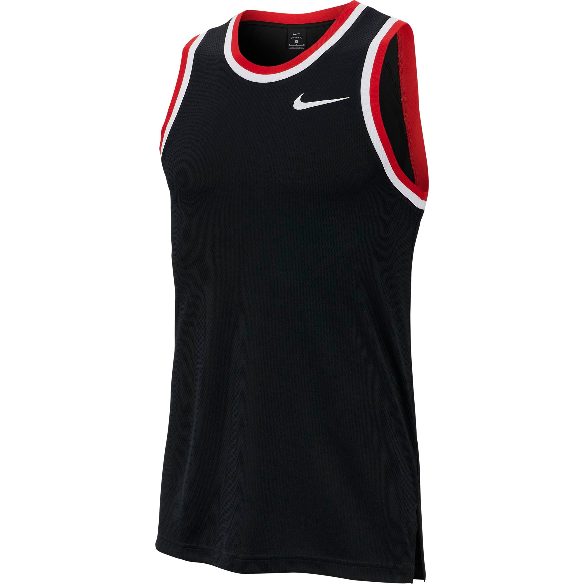 Nike Basketball Dri Fit Classic Jersey Black White Swish Basketball