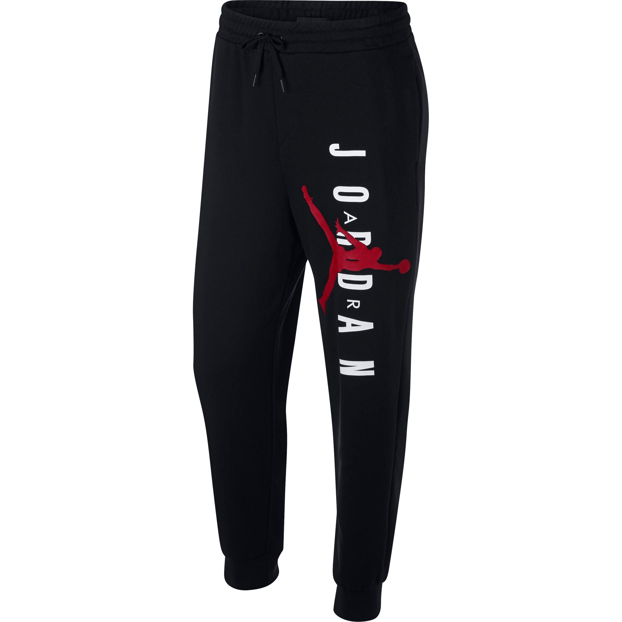 jordan men's jumpman red fleece pant