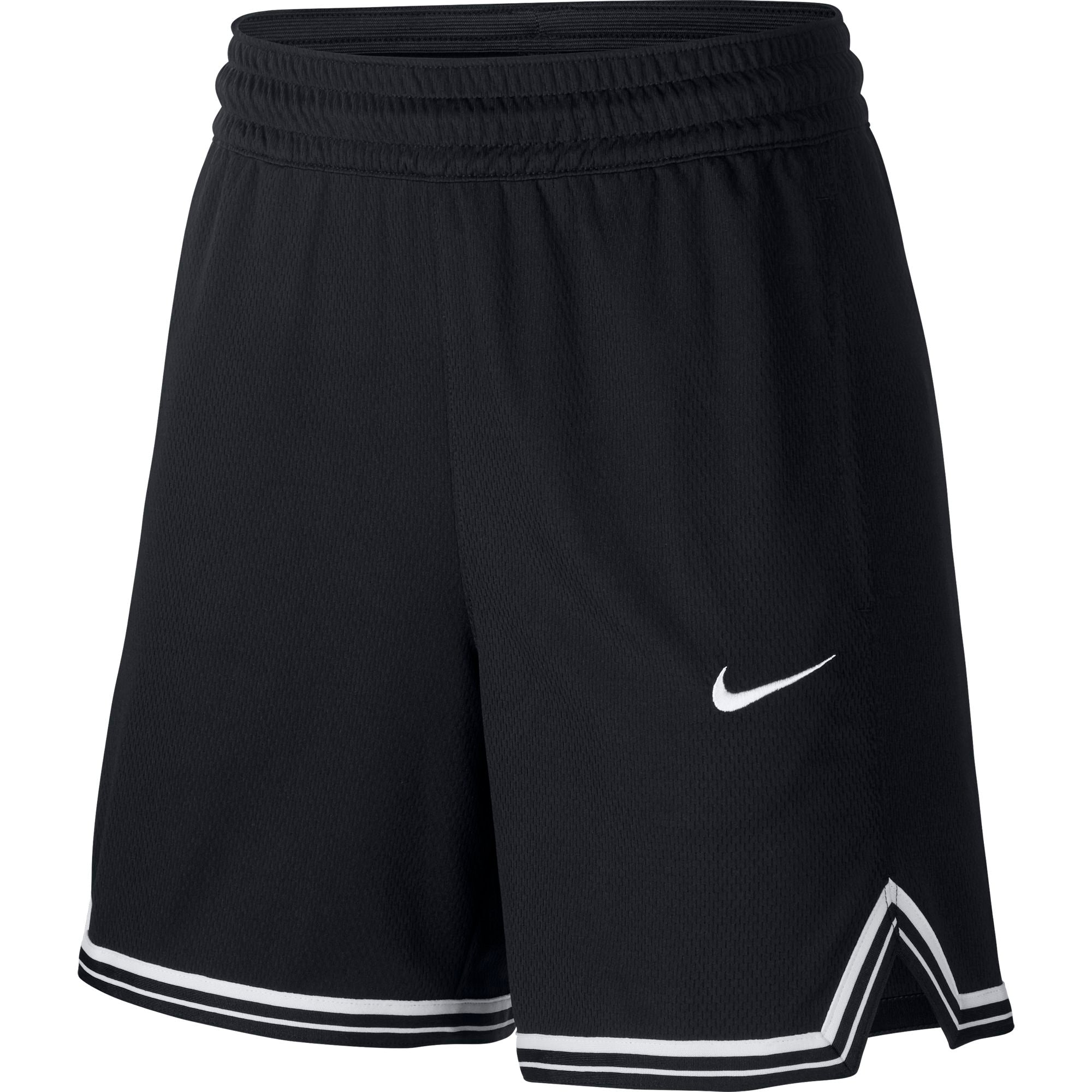 nike womens shorts black