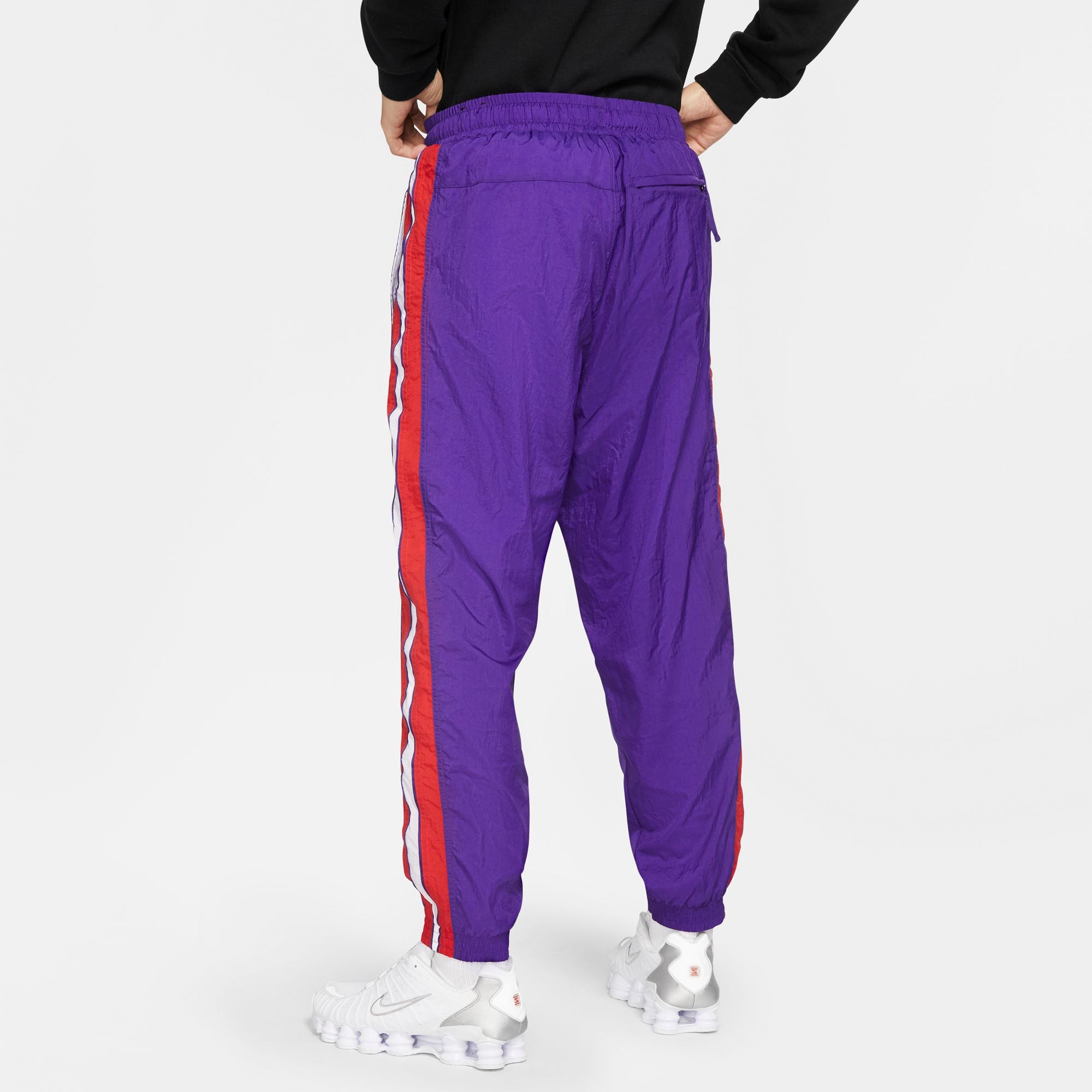 purple nike pants