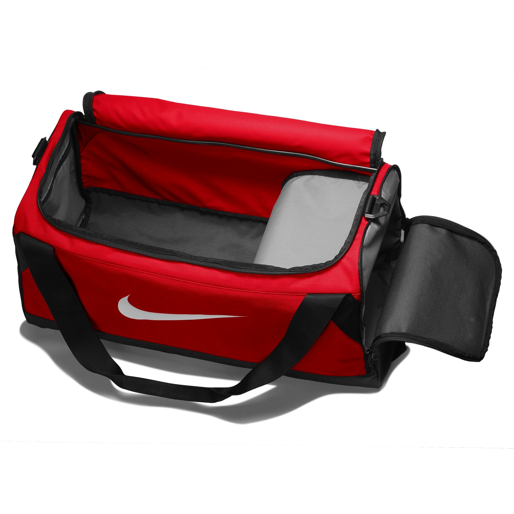 nike brasilia duffel bag red