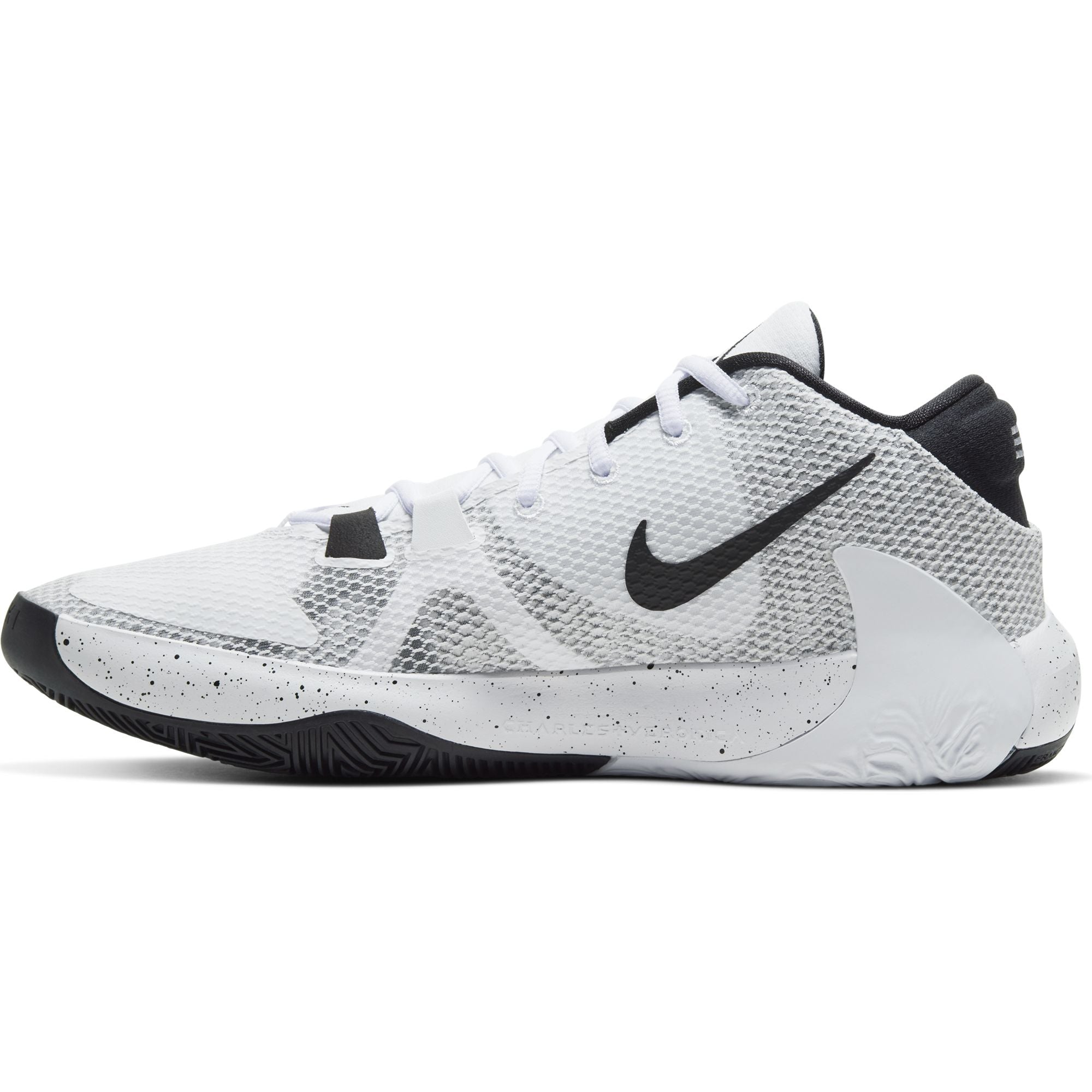 Nike Zoom Freak 1 Shoe - White/Black – SwiSh basketball