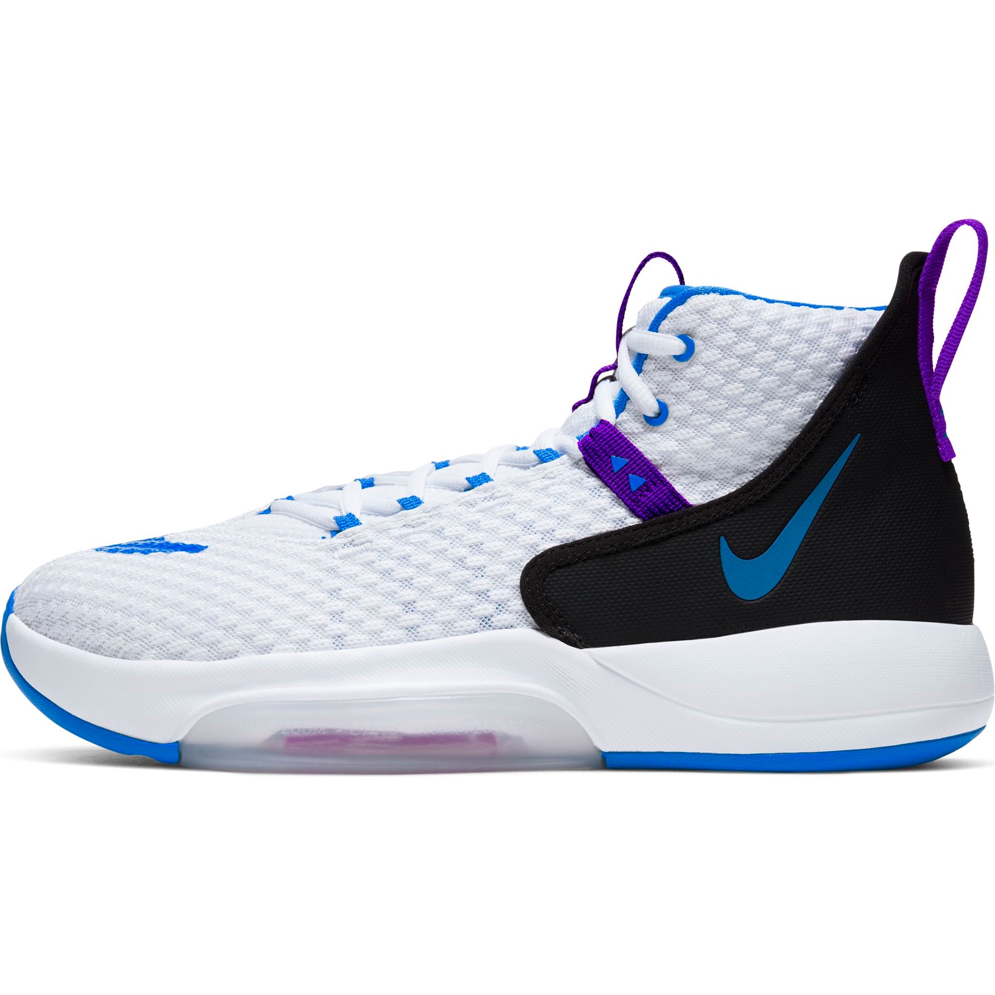 Nike Basketball Zoom Rize Boot/Shoe - White/Photo Blue/Black/Voltage – SwiSh basketball