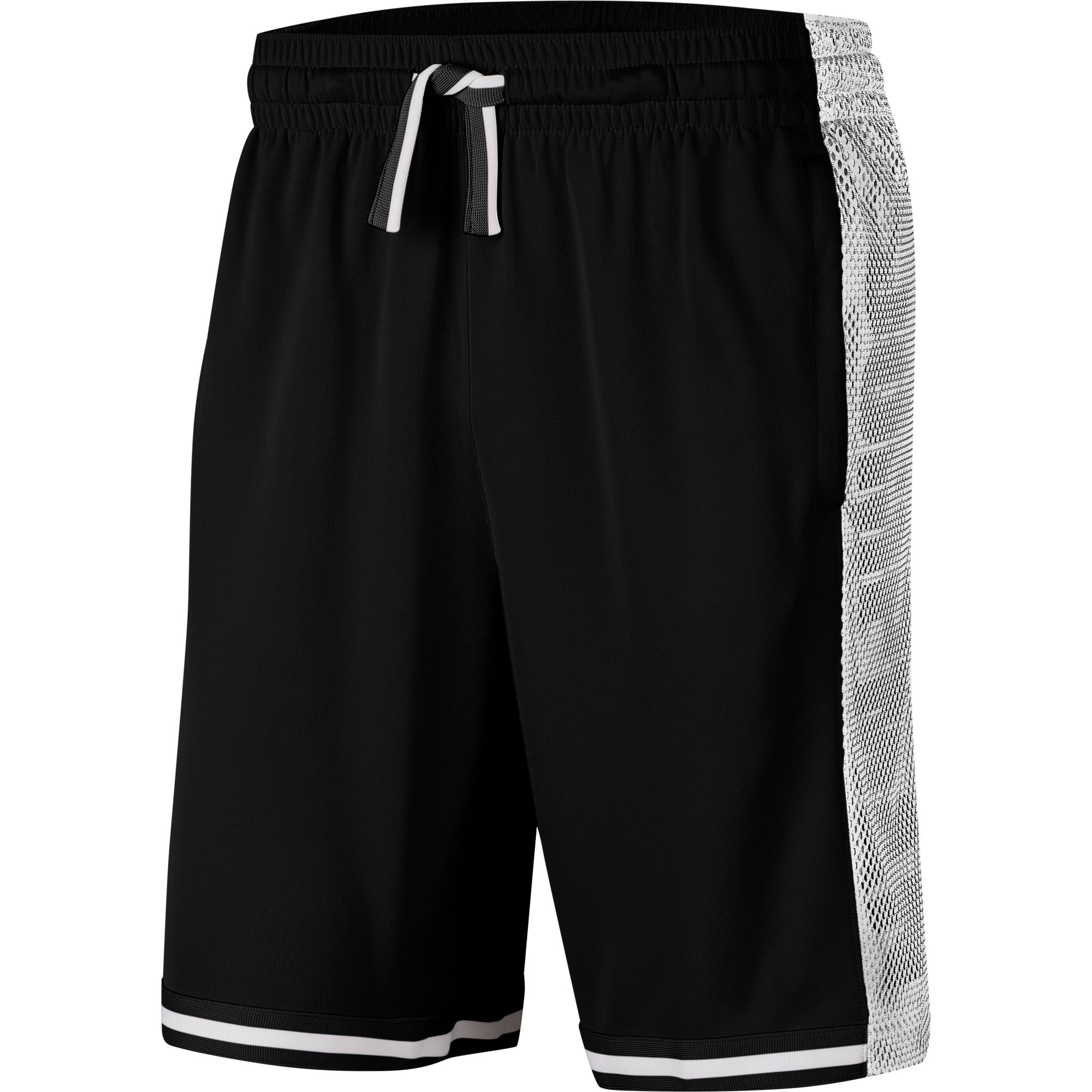 black and purple jordan shorts