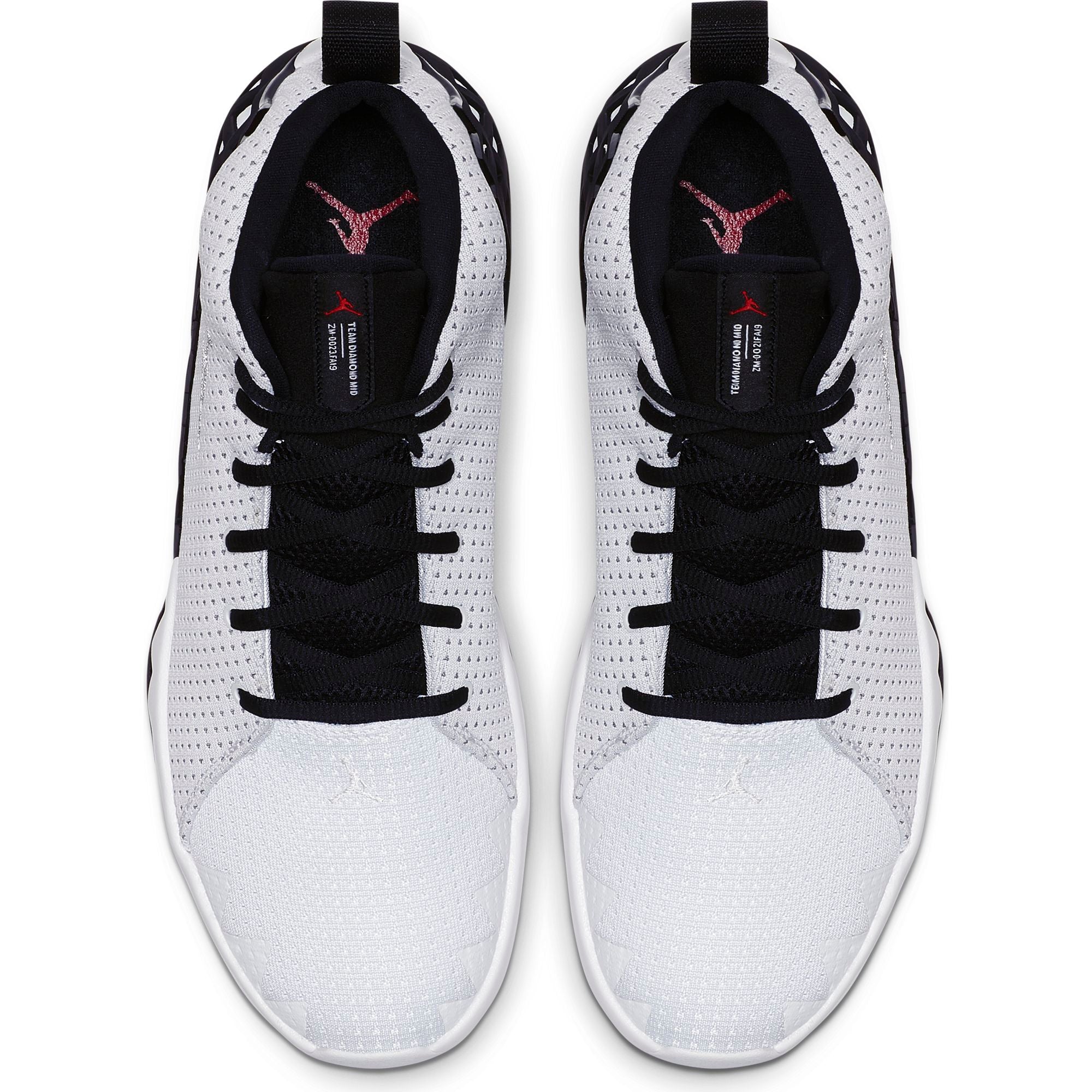 Nike Jordan Jumpman Diamond Mid Basketball Boot/Shoe - White/Metallic –  SwiSh basketball