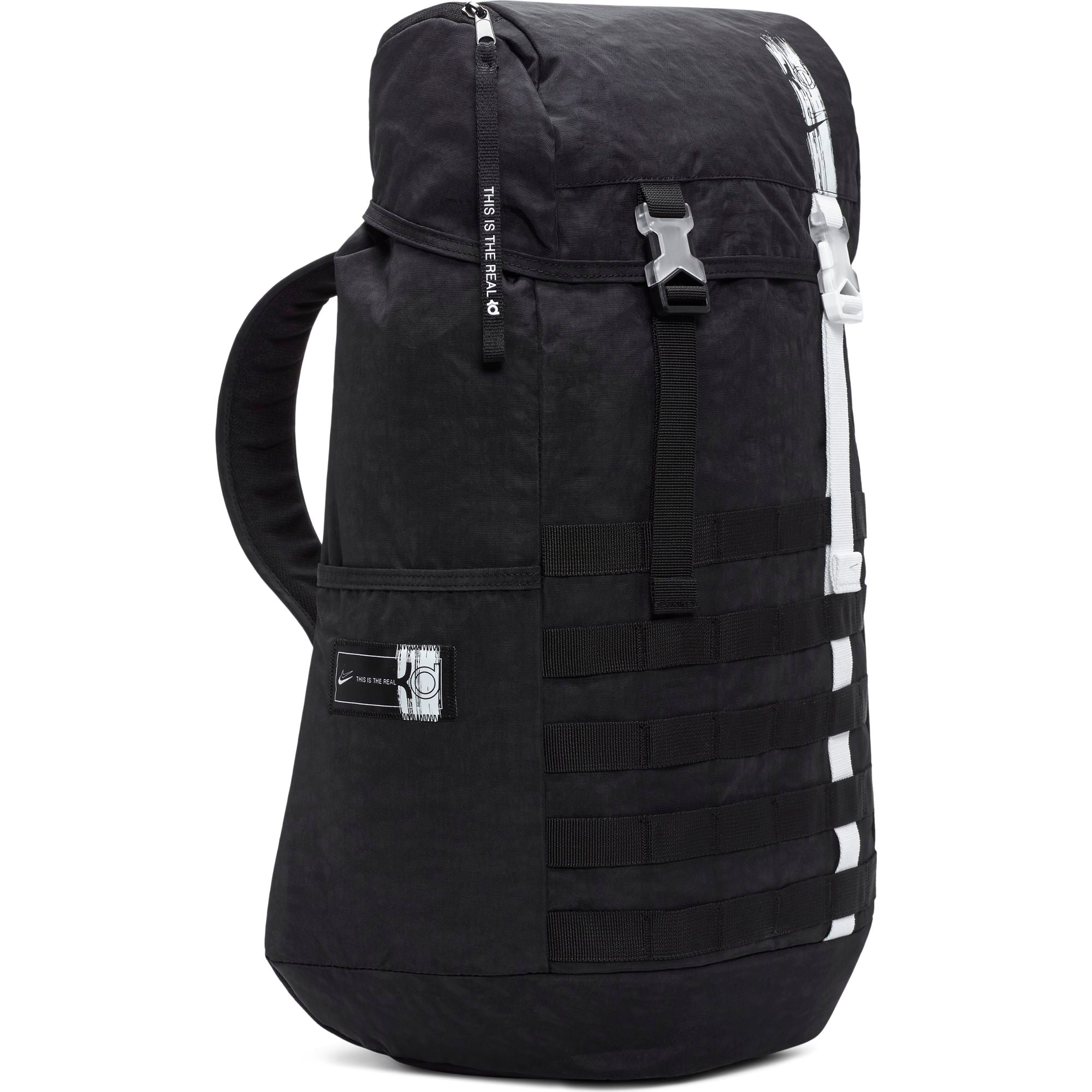 black basketball backpack