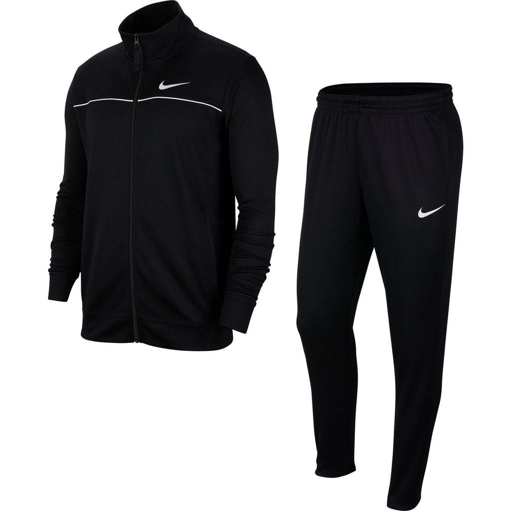 Nike Basketball Rivalry Tracksuit Jacket and Pants - Black/White ...