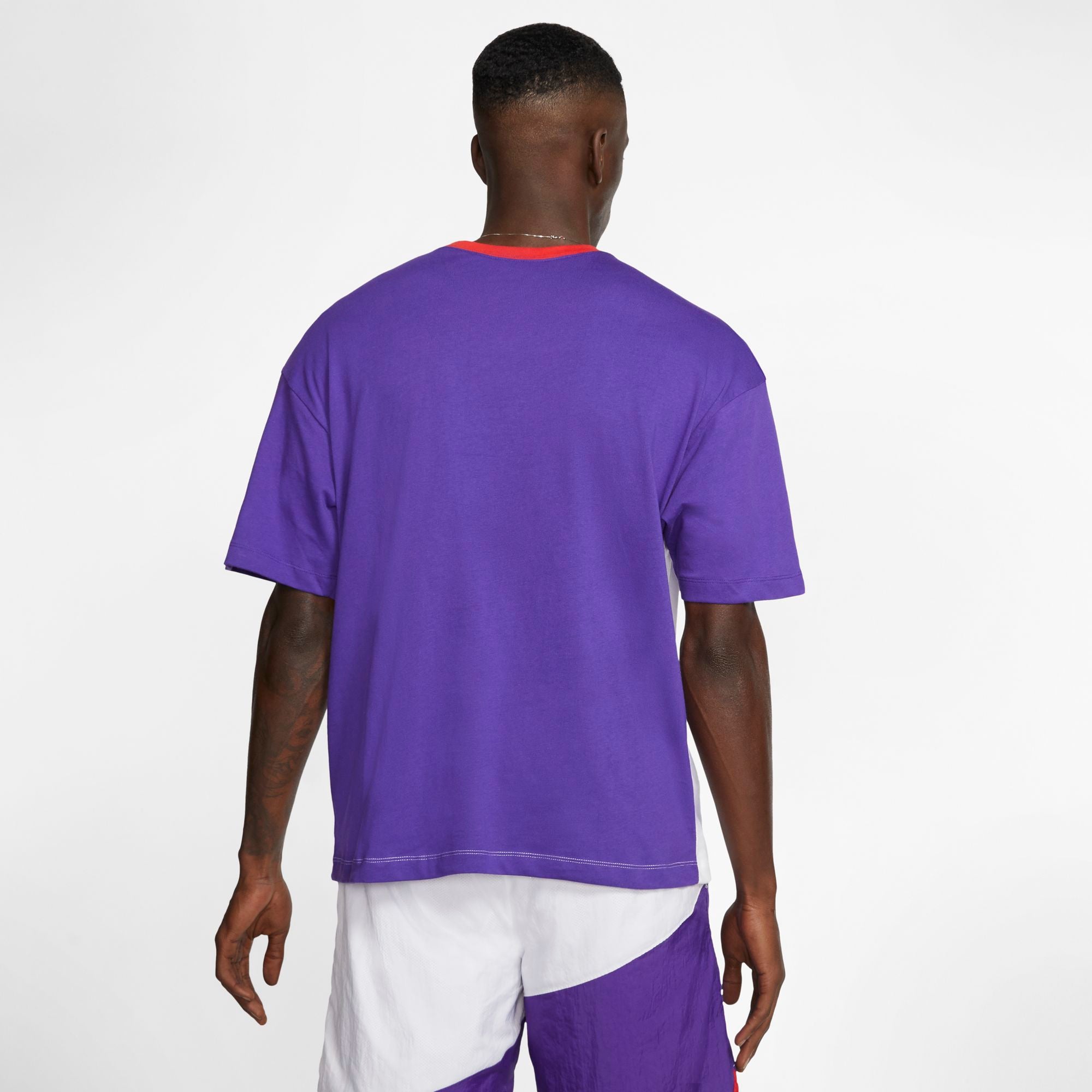 STAX. Court Drip Basketball Shorts - NYU