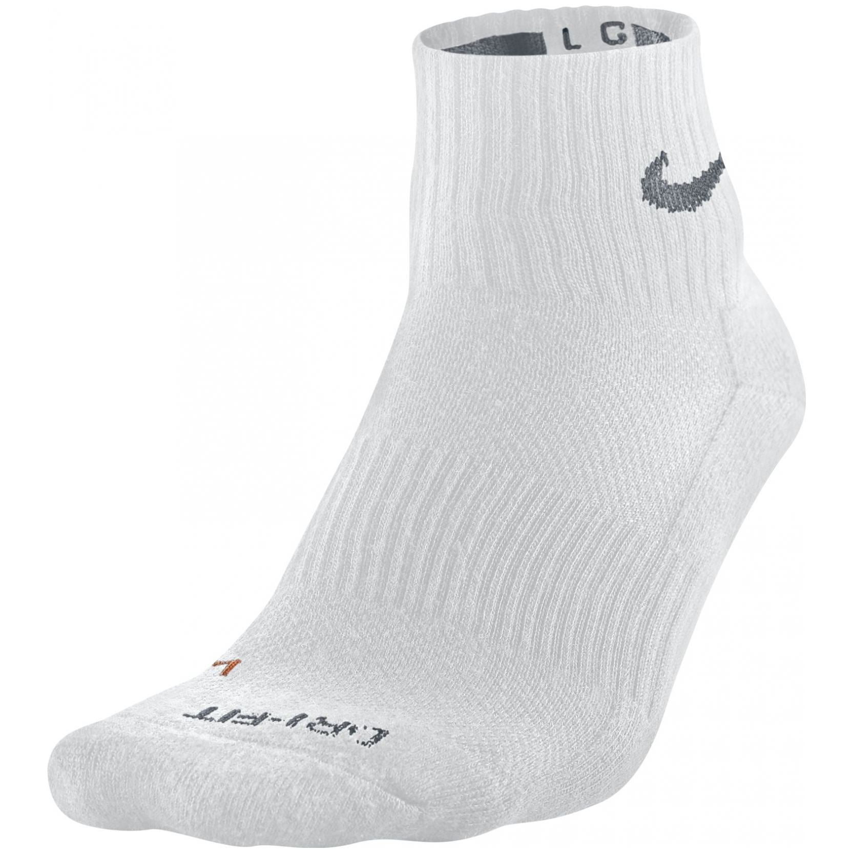 nike grey socks dri fit