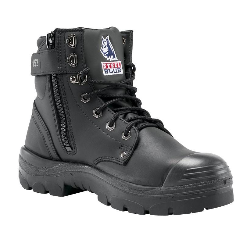 afterpay steel cap boots