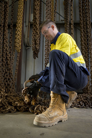 steel blue boots southern cross