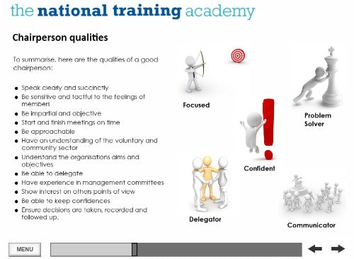 Chairperson Skills in an Organisation Online Training