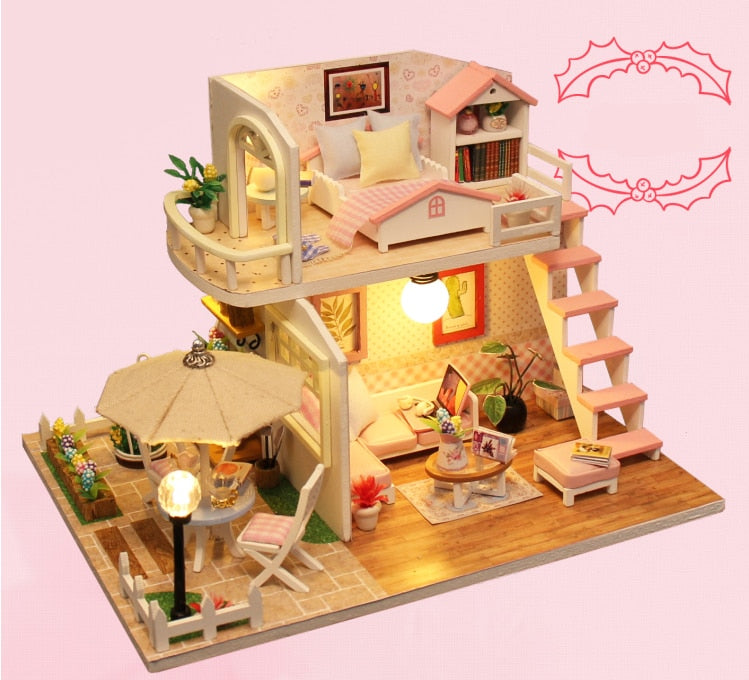 Cutebee Doll House Furniture Miniature Dollhouse Diy Miniature House R Cchxxy Shop 6396