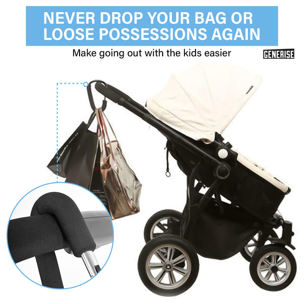 Generise Mummy Buggy Pram Clip - 10kg Load Capacity 0