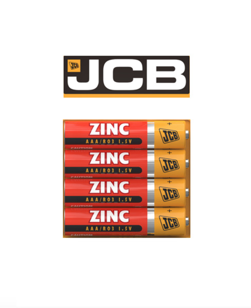 JCB AAA Zinc Batteries 0