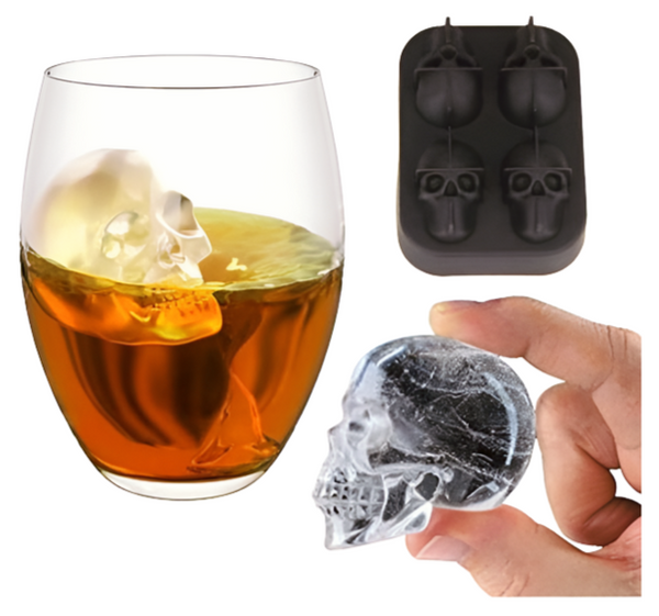 Novelty 3D Skull Ice Trays 3