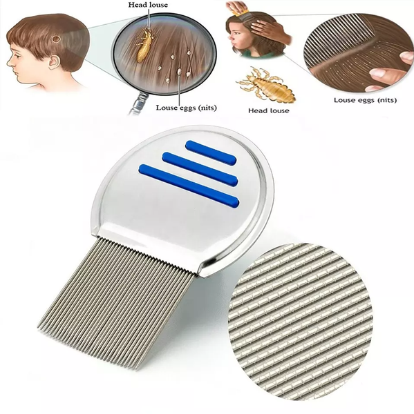 Head Lice Comb Nit Comb for Children, Adults and Pets 0