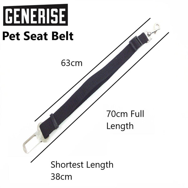 Generise Pet Seat Belts - 4 Colours - Dog, Cats... 1