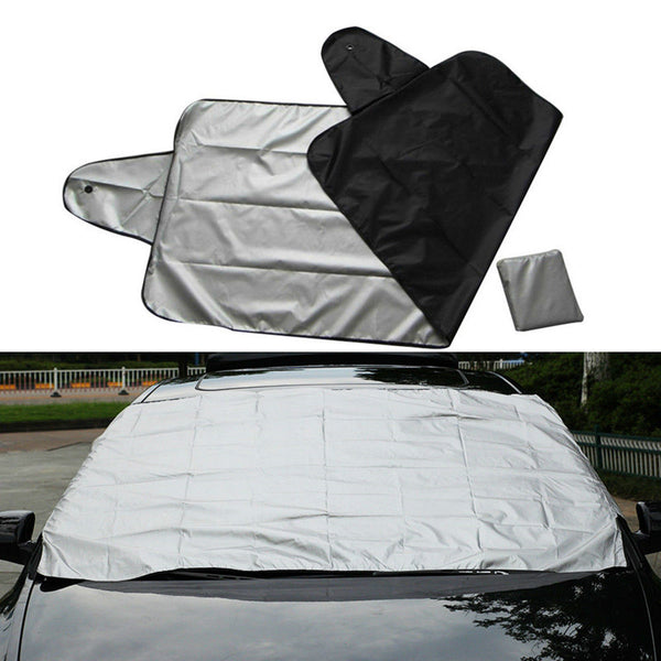 Windscreen Car Cover - Anti Theft, Year Round Use & Reversible - Small To Medium Cars - 200cm x 70cm 6